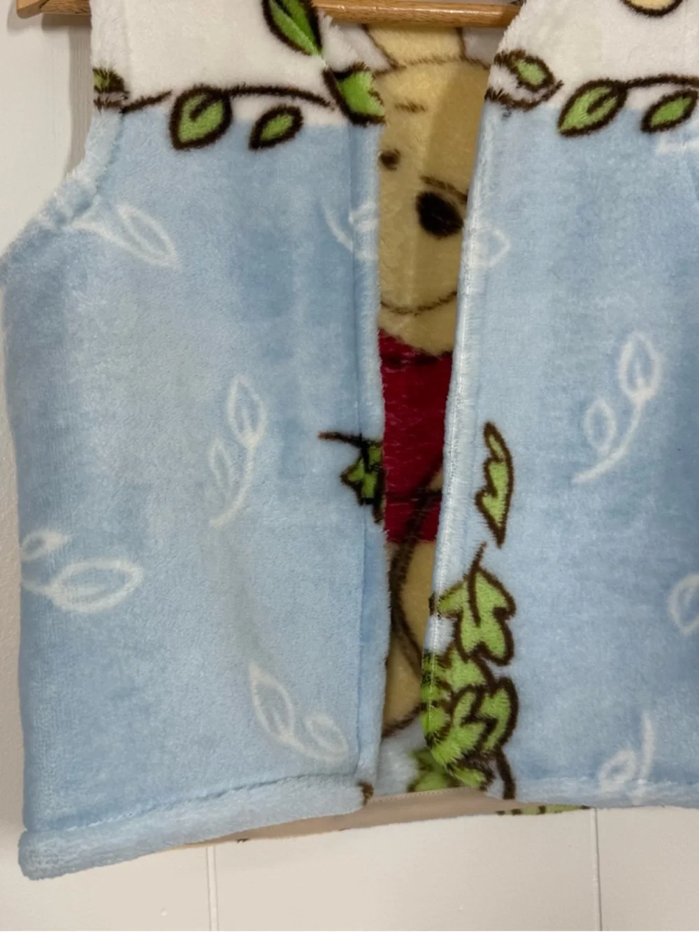 Remi Lyn & Co. Handmade Winnie The Pooh Plush Vintage Blanket Vest